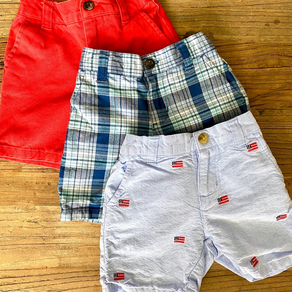 Janie and Jack Toddler Boys Shorts (Bundle)